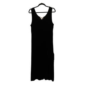Coldwater Creek Black Dress PL Round Neck Sleeveless Office Closet Staple Classy